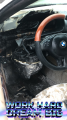 fire started in a dashboard
