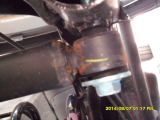 rusting underneath including subframe