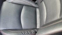 leather seat panels rippled/wrinkled