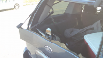 rear hatchback window hinges broke