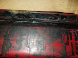 severe corrosion to trunk lid