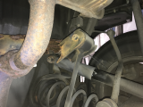 rear control arm brackets rusted off