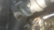 radiator pipe not connected
