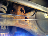 rear control arm brackets rusted off