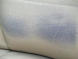 leather seats changing color