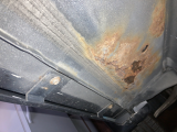 floor panels rusting out prematurely