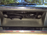 rear rubber door handle melted off