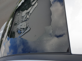 shattered sunroof with no impact