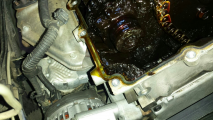 engine failure due to oil sludge