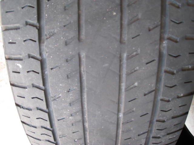 Small Cracks In Tire Tread