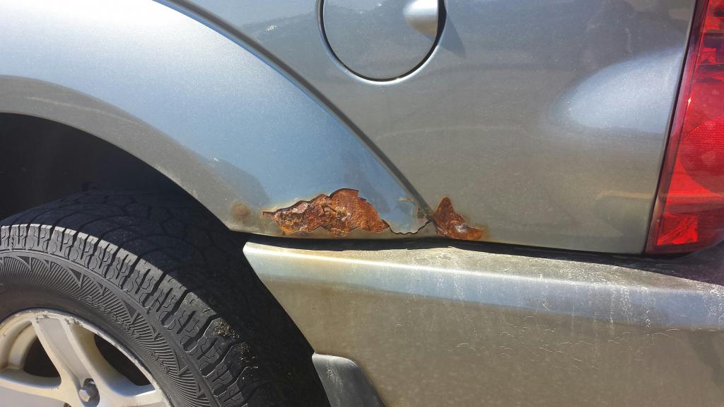 2005 Dodge Durango Rust On Rear Fender 4 Complaints