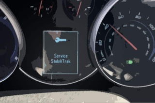 Console message says Service StabiliTrak