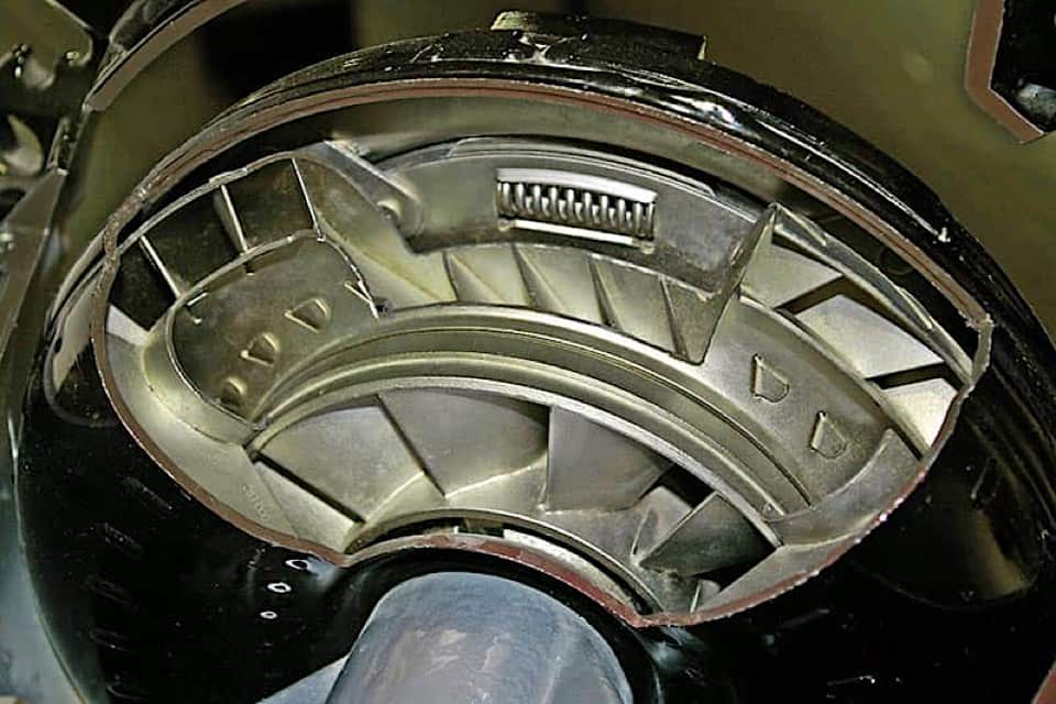 Cross section of transmission