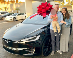 Tesla Sued After Two-Year-Old Boy Drives Into His Mom