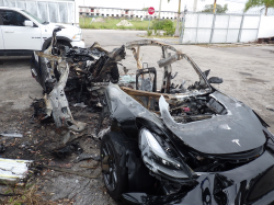 Tesla Coral Gables Crash Leads to Lawsuit