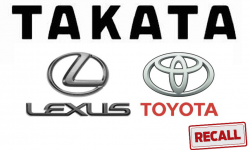 Toyota Recalls 543,000 Vehicles to Replace Takata Airbag Inflators