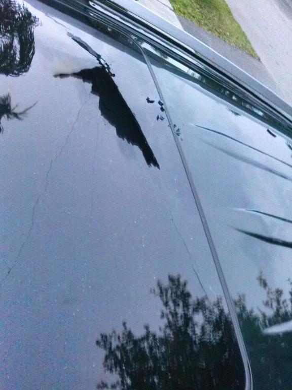 2013 Toyota RAV4 Sunroof Exploded: 1 Complaints