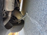 control arm on rear suspension broke