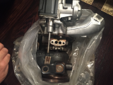 turbocharger valve pin has metal fatigue failure
