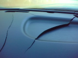 crack in the dashboard