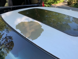 paint peeling off of car roof