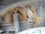 excessive wheel well/shock tower rust