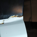 premature rust on door welds