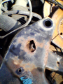 subframe rust/broken control arm