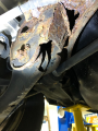 excessive suspension rusting