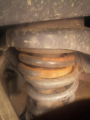 rear coil spring failure