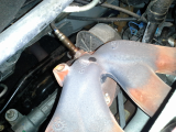 exhaust manifold cracked