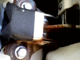 rear seat components rusting