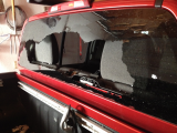 rear window shatters