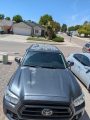 magnetic gray metallic paint fading on hood & cabin