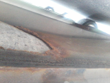 floor pan rusted through
