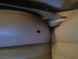 seat warmer burned holes in seat and jacket
