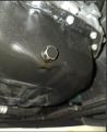 crack in oil pan