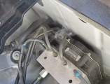 brake leak causes elec fire