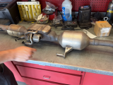 coolant leak in exhaust heat exchanger