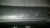 seat fabric tearing/separating