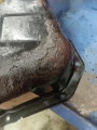 corrosion on oil pan