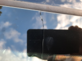cracked windshield with no impact