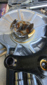 brake vacuum pump exploded