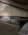 sunroof spontaneous exploded