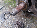 wheel hub bearing failure