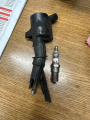 spark plug blown out of head