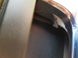 passenger's rear door handle chrome peeling