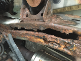 severe frame rust