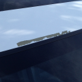 roof paint came off w/painter's tape after new windshield