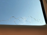 vista roof glass cracked
